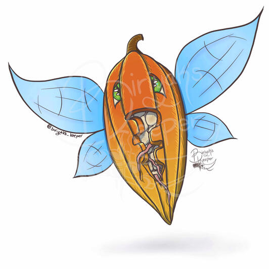 Cacao Plant Monster Fairy